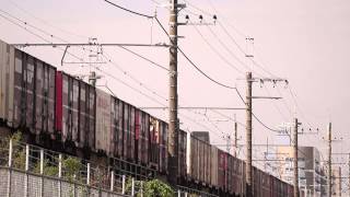 20140803 3083レ　ＥＦ６５－２０８６牽引貨物列車