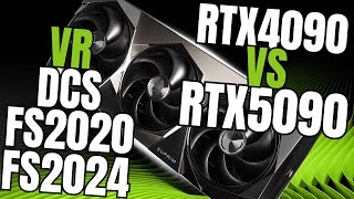 RTX4090 vs RTX5090 DCS & Flight Sim
