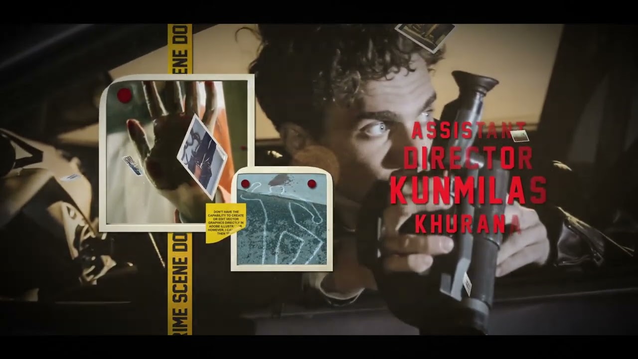 Crime Title Sequence 2025 for Premiere Pro Templates