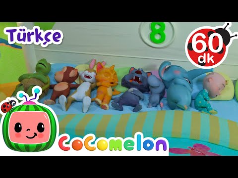 Yatakta 10 Yavru 🛌🏻 | CoComelon Türkçe | Çizgi Film | Bebek Şarkıları