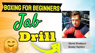 Celebrity How to Jab Boxing Drill | With Movie Producer Kenny Saylors Wealth