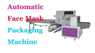 Automatic 3 Servo Medical Face Mask Packaging Machine | UMEO 350X
