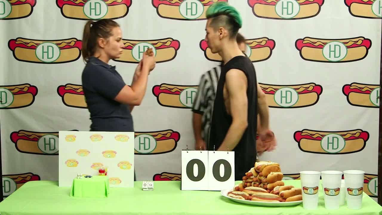 RightThisMinute Food eating contest YouTube
