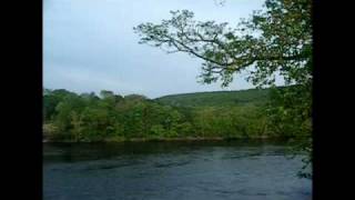 Riegelsville bridge and Delaware river time lapse