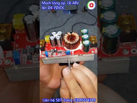 Video Hướng dẫn sử dụng Mạch tăng áp Boost DC lên DC 12-48V... - youtube
