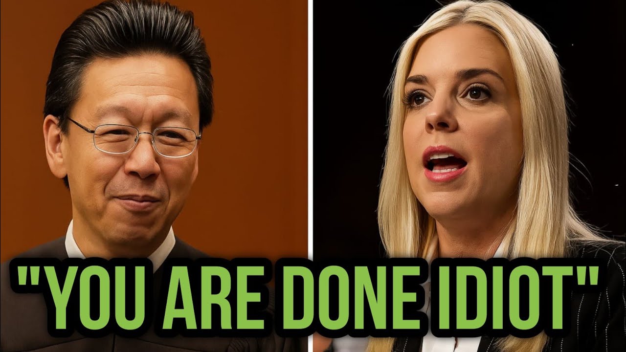 Judge Edward Chen SHUTS DOWN Pam Bondi With One Savage Line on Live TV
