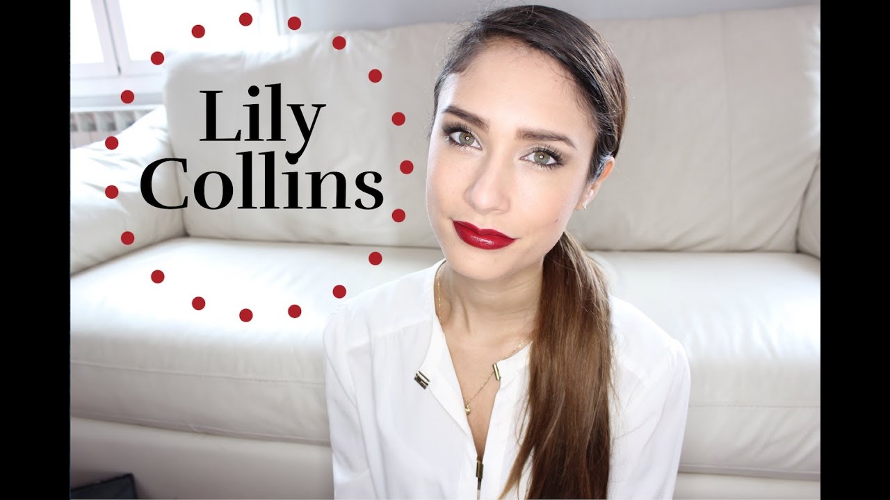 Maquíllate como Lily Collins