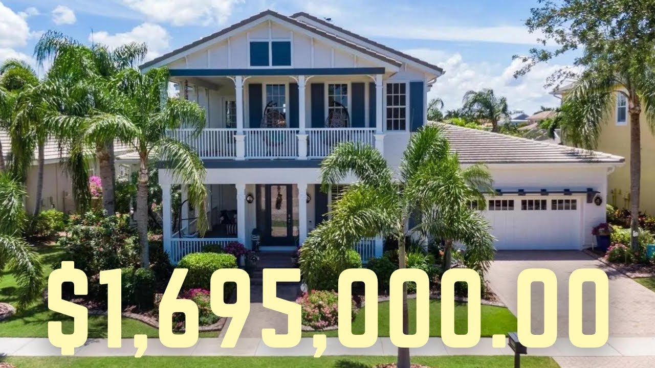 Touring a $1.695 Million Luxury Home in Apollo Beach | Luxury Homes