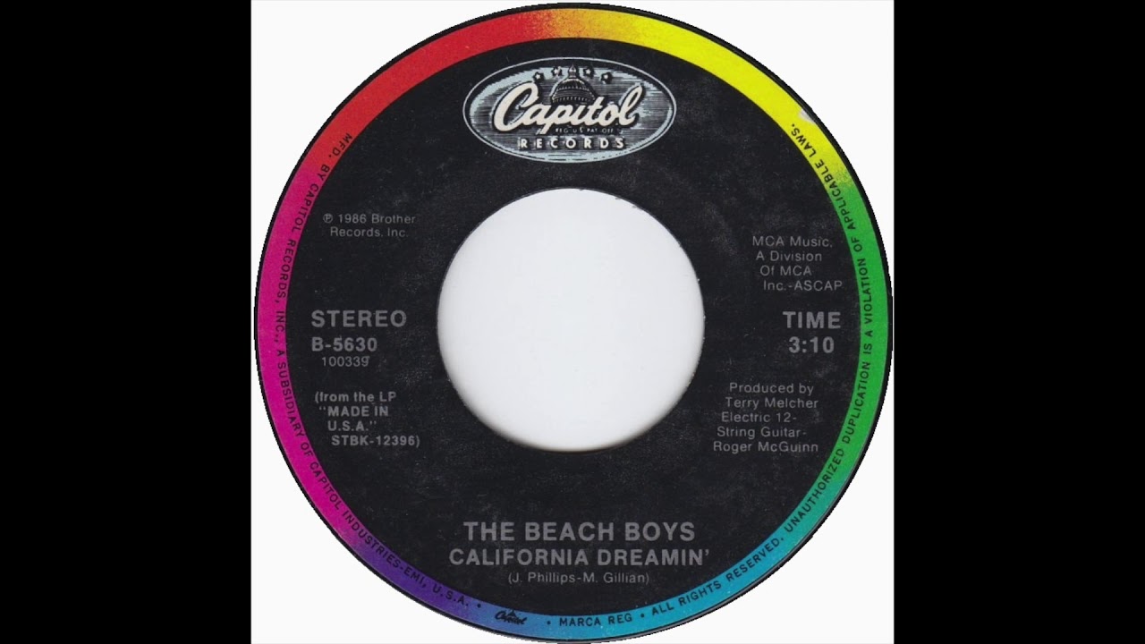 The Beach Boys - California Dreamin' (7