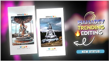 Light Flash Mahadev Status Editing Tutorial For Alight Motion XML File