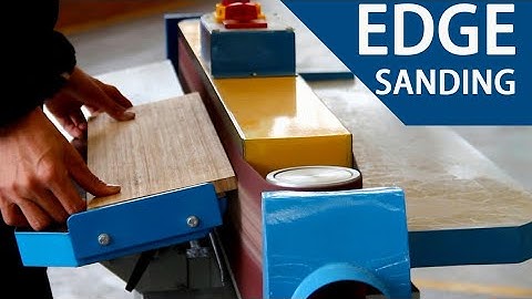 woodworking edge sanding machine(angle adjustable)