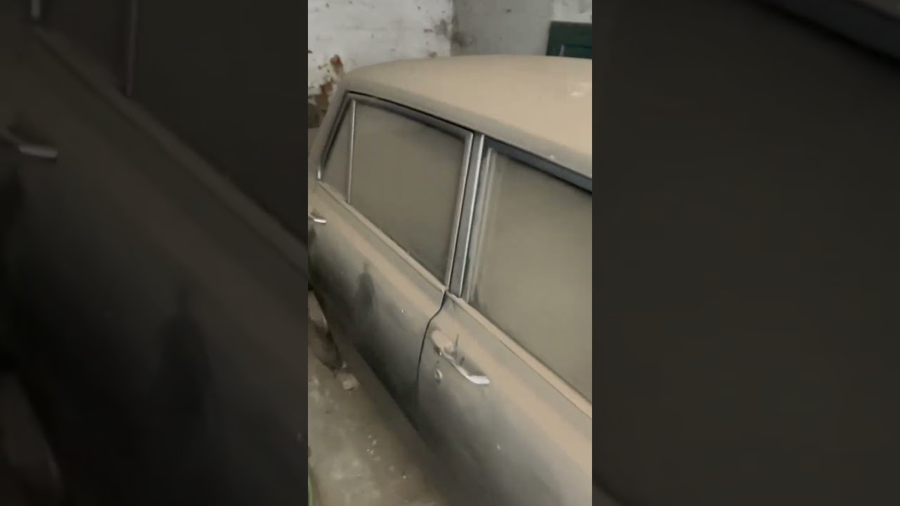 Toyota corona 1965 rt40 start up after 7years