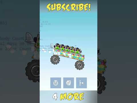 Bad Piggies - Monster Truck on Bumpy Hill!?