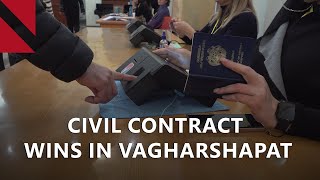 Civil Contract Retains Control In Vagharshapat Election