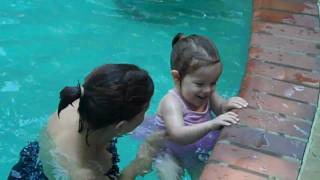 L swimming lessons 2010 - monkey walk