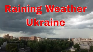 Ukraine में भयानक बारिश | Beautiful raining in Kyiv video 2021| Raining weather | The Sachin screenshot 5