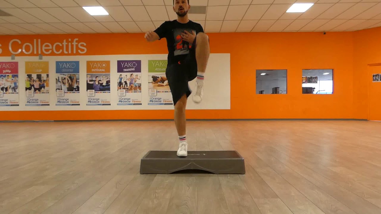 Step Choreography 127 Step by Step Advanced - YouTube