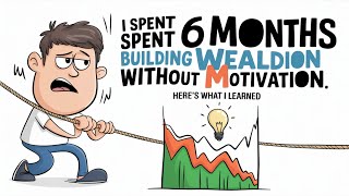 I Spent Half a Year Building WEALTH Without Motivation Here's My Top Discovery