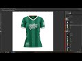 Quick video tutorial apparel mockup: How to create the accurate stripes?