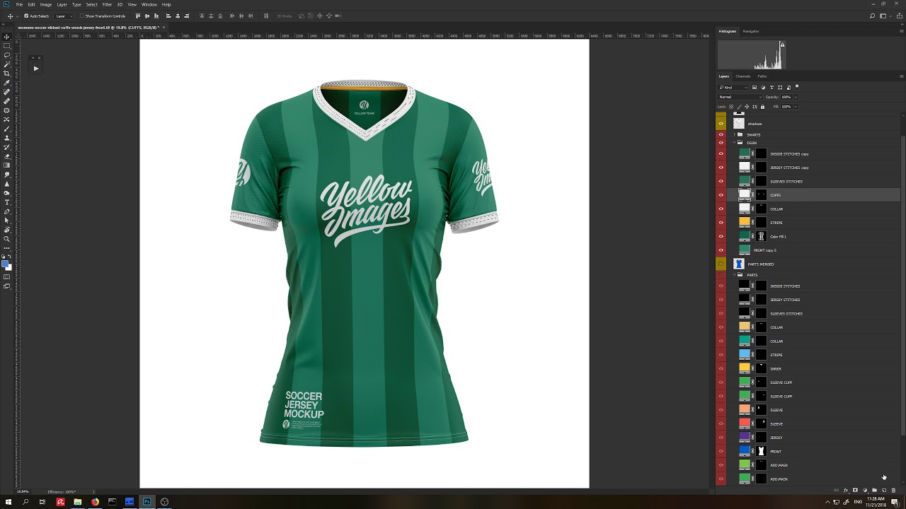 Download Free Download Mockup Jersey Cdr