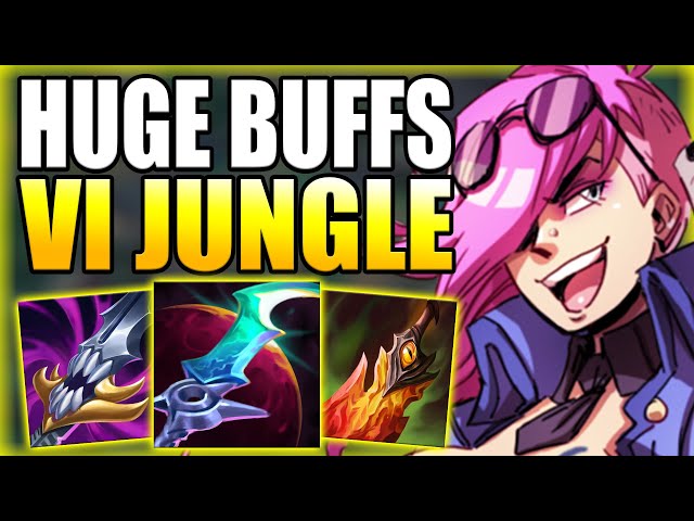 RIOT JUST GAVE VI JUNGLE SOME HUGE BUFFS WITH THE ITEMS CHANGES! - Gameplay Guide League of Legends class=