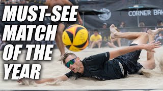 MOST ENTERTAINING BEACH VOLLEYBALL MATCH OF 2022 | Patterson/Benesh vs Field/Budinger AVP Phoenix
