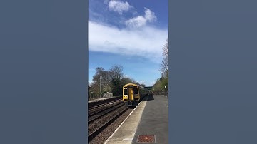 Class 158 passing with 3 tone #class37 #roadto250subs #train #trains #class66