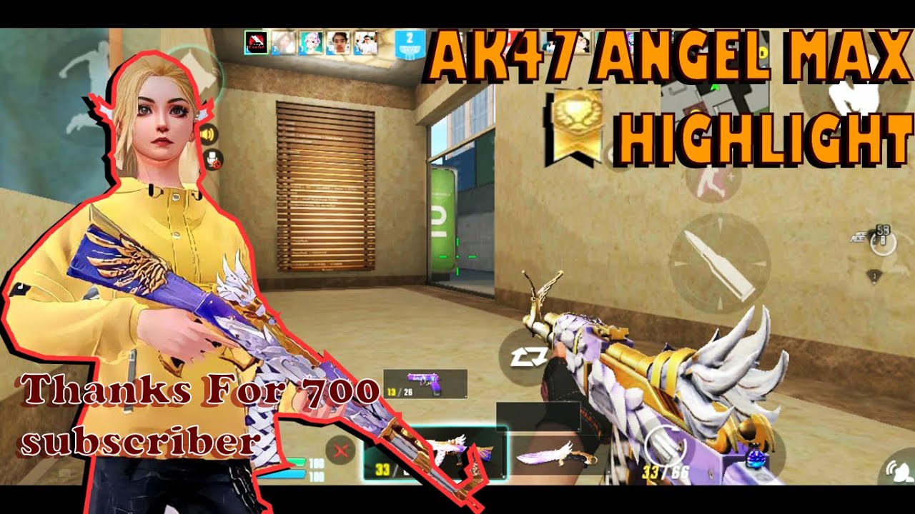 BULLET ANGEL GAMEPLAY AK47 ANGEL MAX HIGHLIGHT