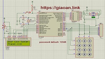 VI ĐIỀU KHIỂN | Password base door lock system using 16f887