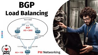 Load Sharing with BGP in Dual Homed to Single ISP | Load Balancing | #bgp #network_engineer