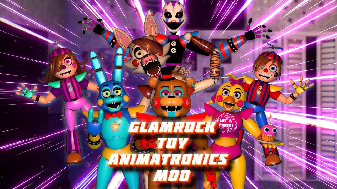 FNaF AR Toy Animatronics for Ultimate Custom Night by