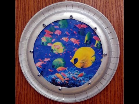 DIY Paper Plate Porthole - YouTube