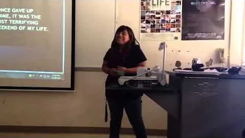 Kristen Valencia Persuasive Speech