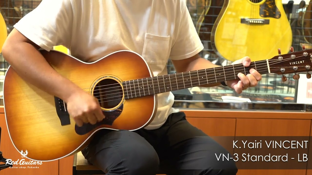 Red Guitars - K.Yairi VINCENT / VN-3 Standard - LB