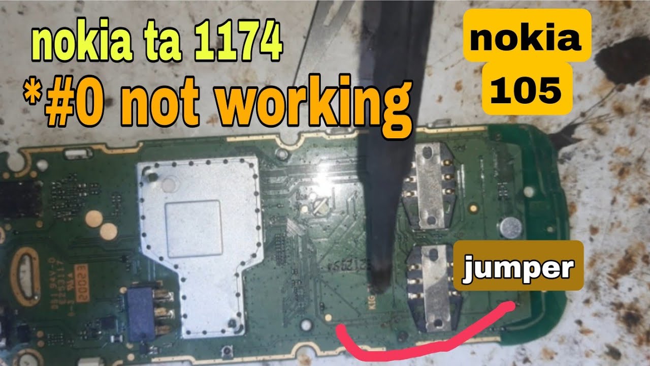 Nokia ta 1174 * # 0 key not working || nokia 105 * # 0 key not working ...