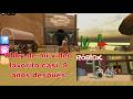 VUELO AL QUE FUE MI OBBY DE MI VIDEO FAVORITO DE ROBLOX/ESCAPA DEL VIEJO OESTE