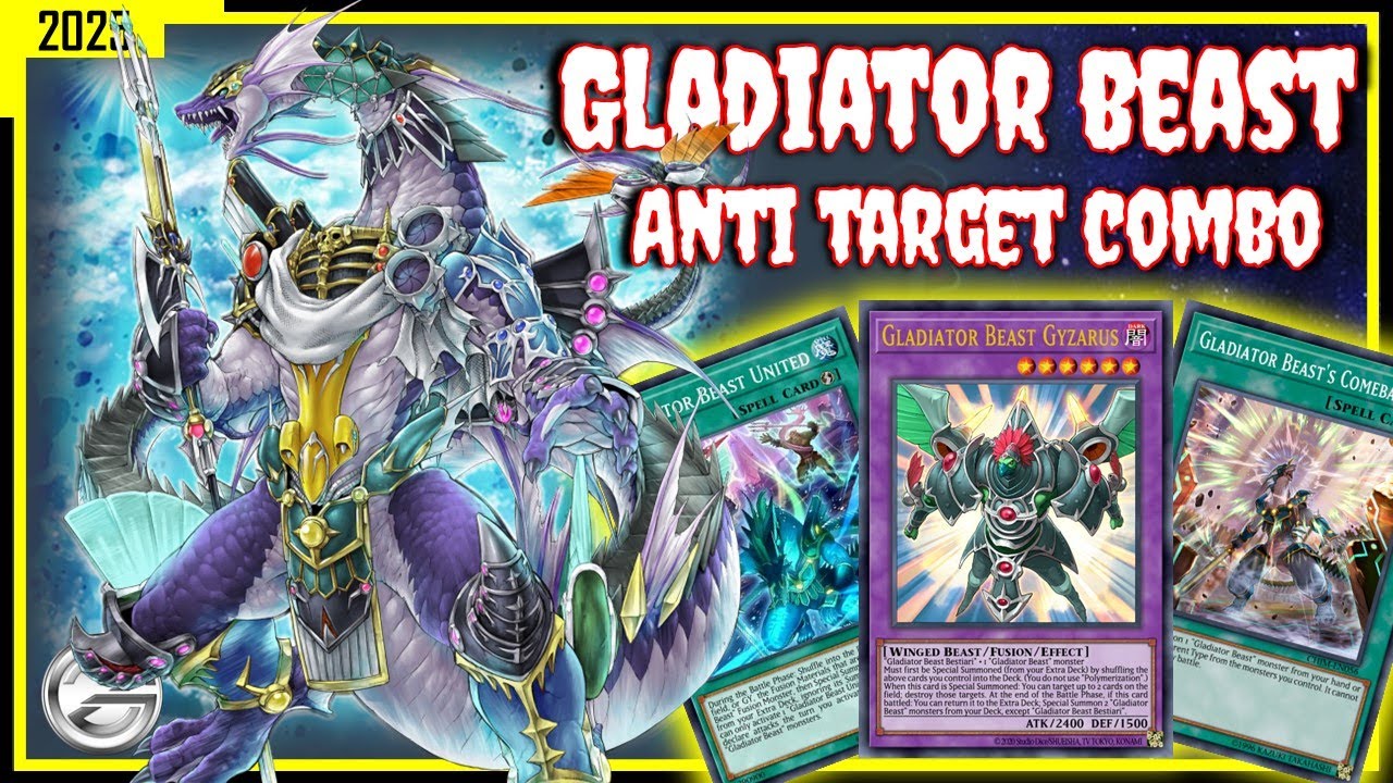 Unstoppable Combo! Gladiator Beast Anti-Target Deck 🔥 | PC Gameplay JAN ...