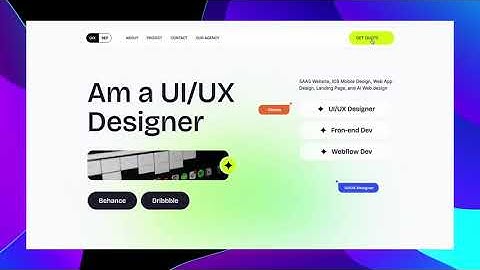 Portfolio Showreel UI/UX Design