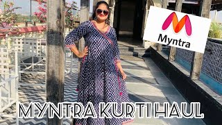 Get ready with me / Myntra summer kurti try-on haul #shortvideo #myntrahaul #summerkurtahaul