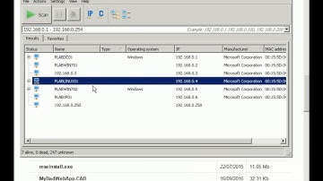 Ethical Hacking Hands on Training - Network Scanning - Advanced IP Scanner