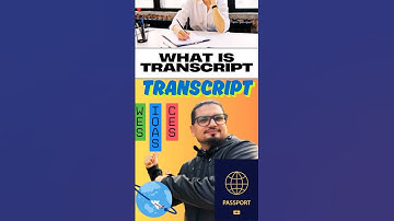 What is Transcript #study #studyaborad #transcript #wes #college #transcript  #canada #immigration