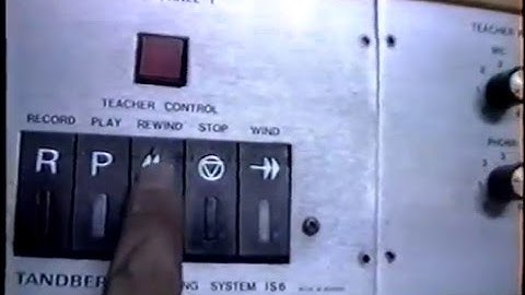 TANDBERG IS6 LANGUAGE LAB - 2