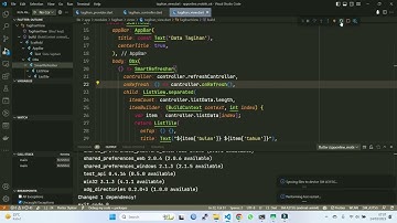Laravel API dan Flutter #45 Fitur Pull to refresh di Flutter