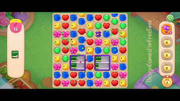 Home Design - House Story - Level 13 gameplay match 3 logic puzzle design decor renovation game