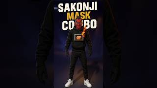 Sakonji mask combo 👺 | #freefire #freefireshorts #shorts