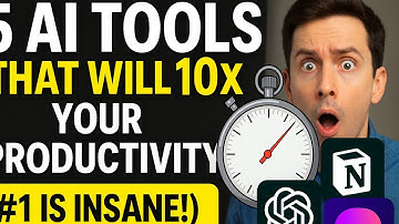 5 AI Tools That Will 10x Your Productivity in 2025 (#1 Is Insane!)