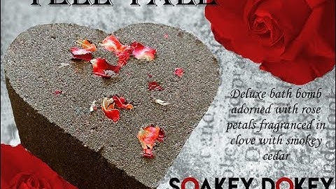 No Charcoal Black Bath Bomb in action -Tell-tale by Soakey Dokey