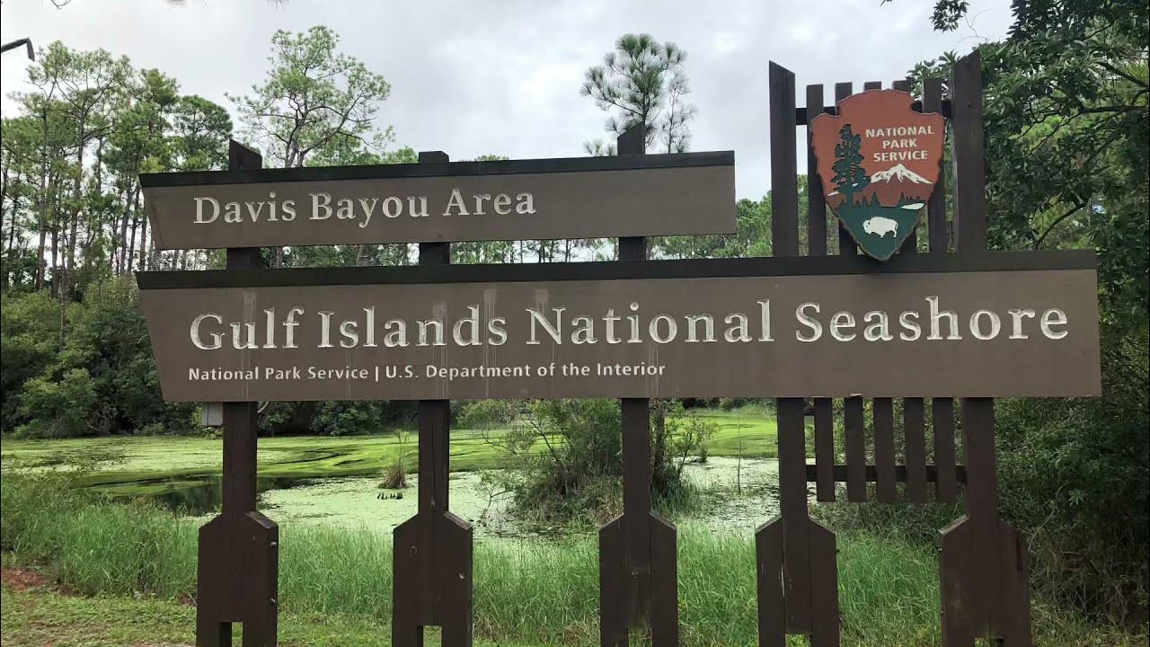 Davis Bayous Area Gulf Islands National Seashore Entrance