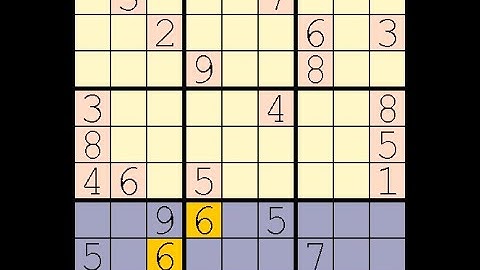 How to Solve Washington Times Sudoku Difficult  September 22, 2023