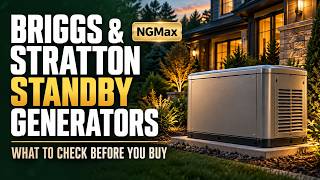 Briggs & Stratton Standby Generators: NGMax & Buying Checks